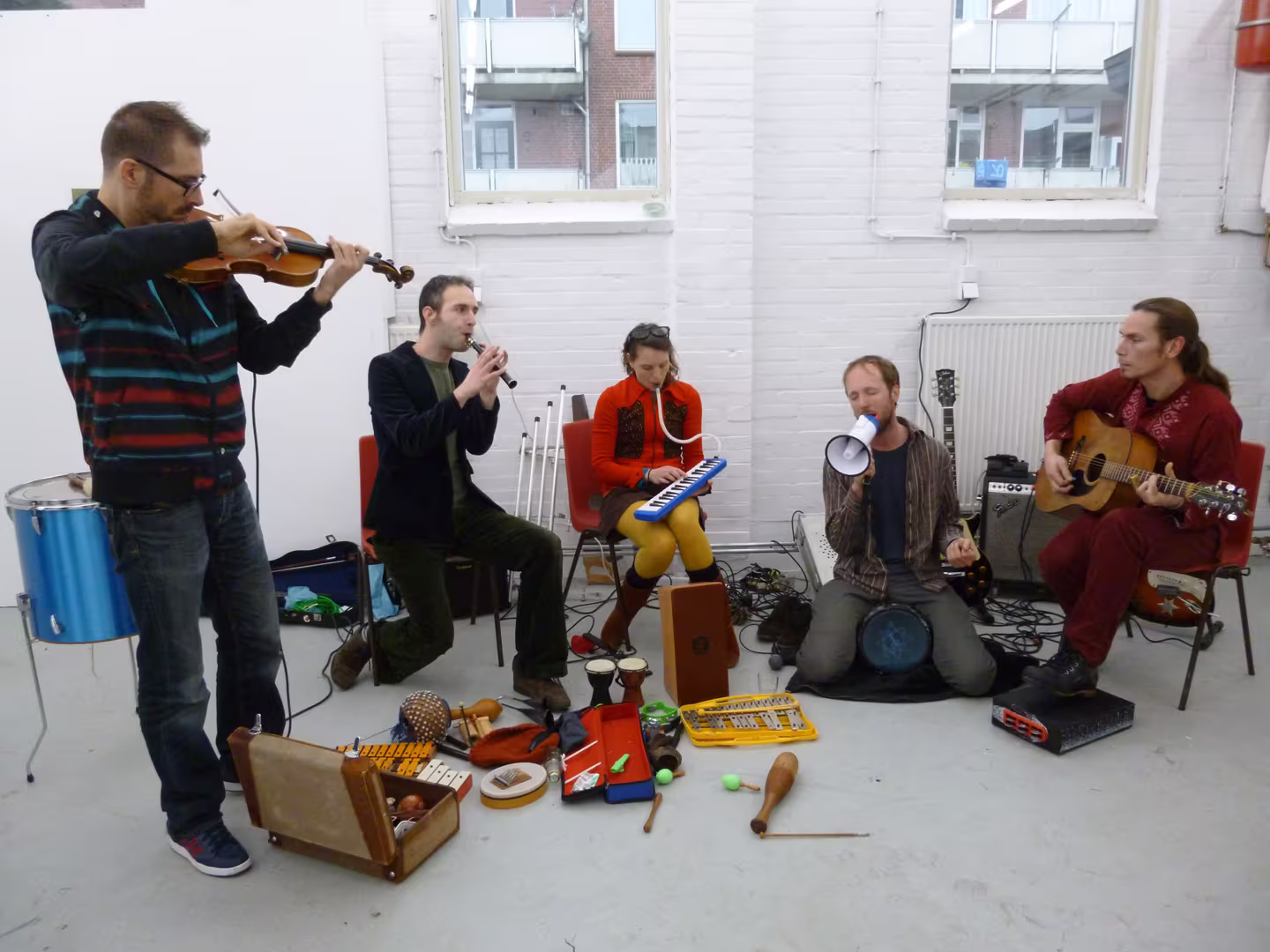 Improvisatie collectief opening